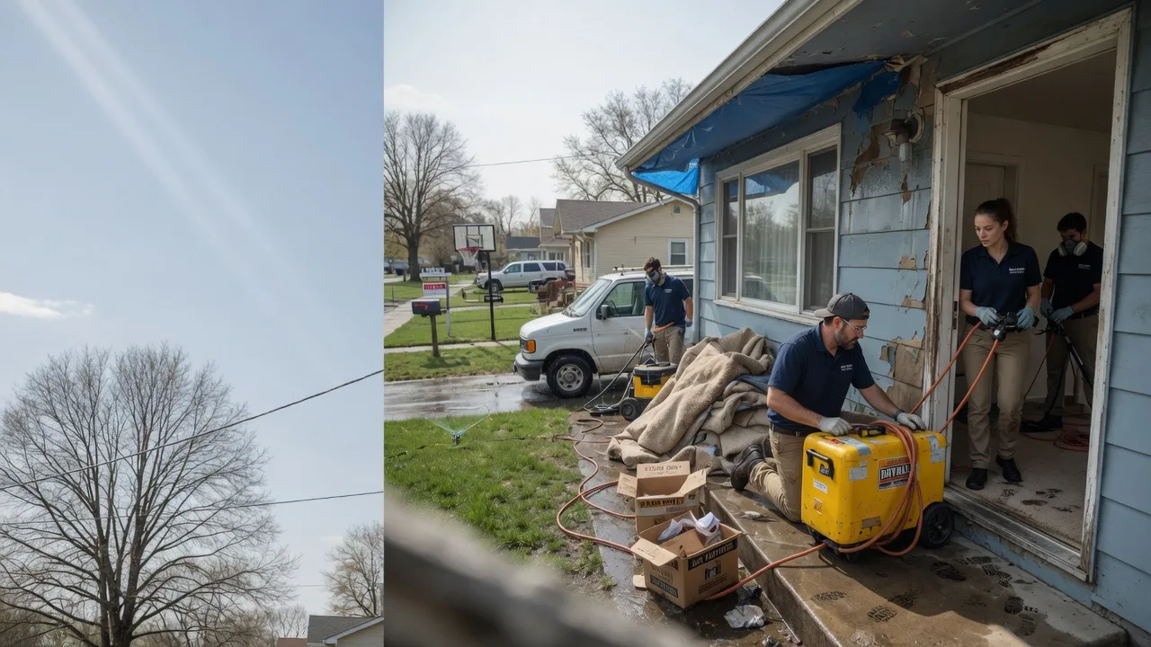 Basement Flood Cleanup in Equality, IL near me